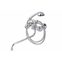 Смеситель для ванны и раковины 1/2 кер ПРОФСАН ПСМ-158-48 