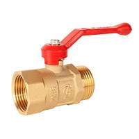 Кран шаровой 1'' вн/нар  рукоятка Практик  121  ГАЛЛОП 542734