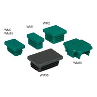 Заглушка для профиля BIS RapidRail WM30 черная 868061