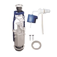 Арматура к смыв.бачку 2-х Кноп Уклад метал боковой подвод унив колонка D40 (А77.56.14.3) 549004