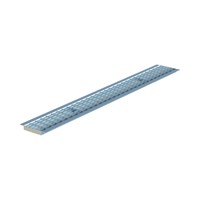 Решетка сварная оцинкованная Norma DN100 B125 1000*135*20 (31031B) 549104