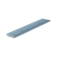 Решетка сварная оцинкованная Norma DN150 B125 1000*197*27 (31531B) 549106
