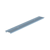 Решетка штампованная оцинкованная Norma DN100 А15 1000*134*22 (31041А) 549098
