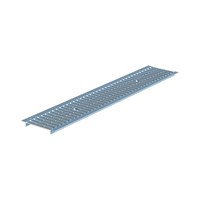 Решетка штампованная оцинкованная Norma DN150 А15 1000*197*22  (31541А) 549099