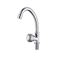 Смеситель для кухни 1/2 кер CN4195 CRON МОНО, п/гайку, ХРОМ 540431