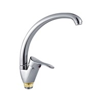 Смеситель для кухни 35к CN4114-2 CRON высокий пов. излив, п/гайку  ХРОМ 549340