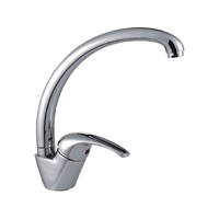 Смеситель для кухни 40к CN4129 CRON высокий пов. излив,  ХРОМ 549305