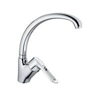 Смеситель для кухни 40к CN4166 CRON высокий пов. излив, ХРОМ 549310