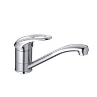 Смеситель для кухни 40к CN4503 CRON короткий пов. излив 148 мм, ХРОМ 549285