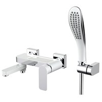 {{photo.Alt || photo.Description || 'Смеситель для ванны 35к G3248 GAPPO БЕЛЫЙ-ХРОМ'}}