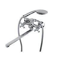 {{photo.Alt || photo.Description || 'Смеситель для ванны и раковины 1/2 кер G2242 GAPPO L-излив, ХРОМ'}}