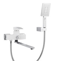 {{photo.Alt || photo.Description || 'Смеситель для ванны и раковины 35к G2207-7 GAPPO див корп L-нос, БЕЛЫЙ-ХРОМ'}}