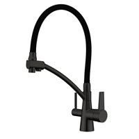 {{photo.Alt || photo.Description || 'Смеситель для кухни 35к G4398-16 GAPPO гибкий излив, с вых. для питьевого фильтра, ЧЕРНЫЙ'}}