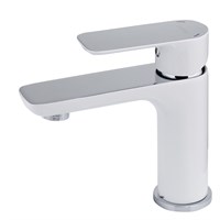 {{photo.Alt || photo.Description || 'Смеситель для раковины  25к G1048-1 GAPPO с гигиенической лейкой, литой, БЕЛЫЙ-ХРОМ'}}