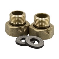 Присоединительный комплект Ду 15 мм (2 штуцера + 2 гайки) 500647