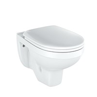 {{photo.Alt || photo.Description || 'Унитаз подвесной "Рио Люкс" сиденье полип.микролифт белый (Rosa)'}}