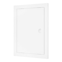 Люк ревизионный пластиковый 318*318 с ручкой и фланцем 296*296 Л3030Р EVECS 549941