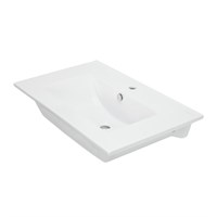 {{photo.Alt || photo.Description || 'Раковина накладная "Quadro 75"" белая с отв без кроншт (Sanita Luxe)'}}