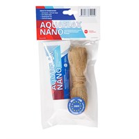 {{photo.Alt || photo.Description || 'Комплект Уплотнительная паста 80г AQUAFLAX nano + лен ЕВРО 20 г.'}}