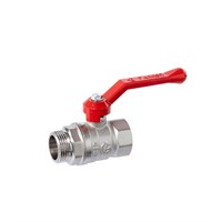 Кран шаровой 3/4'' вн/нар  рукоятка  11б27п1 Стандарт 221 ГАЛЛОП никель PN40 550142