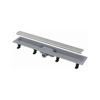 Трап линейный комбинированный Simple APZ9-650M/AG100201650 гор.отвод, решетка в компл., нерж. сталь 550541