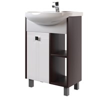 {{photo.Alt || photo.Description || 'Тумба д/ванной "БОСКО-65" белая/венге под раковину Best-65 (Sanita Lux)(ПВХ)'}}