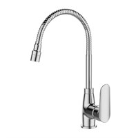 {{photo.Alt || photo.Description || 'Смеситель для кухни 35к Milardo M07SB2FM05 "Meal" гибкий, высокий пов. излив, п/гайку, ХРОМ'}}