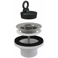 Выпуск для сифона для умывальника 5/4 A31 решетка нерж. сталь DN63 Alcaplast/Alcadrain 545997