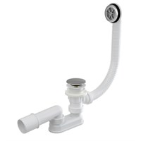 Обвязка для ванны 57 см click/clack хромирован.пластик A505CRM/AG210132160 Alcadrain 550941