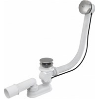 Обвязка для ванны 57 см. полуавтомат металл хром пробка 48мм A55KM/AG210125260 Alcadrain 550942