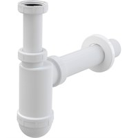Сифон для умывальника 1 1/2*40 A43/AG210522140 с накидной гайкой, труба 40*40 Alcaplast/Alcadrain 550943