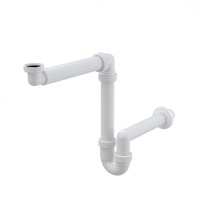 Сифон для умывальника прямоточ. смещ. 1 1/4*40  с нак. гайкой A434/AG210521154  Alcaplast/Alcadrain 550957