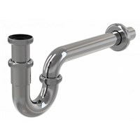 Сифон прямоточный хром лат. без выпуска ДУ 32 A432 Alcadrain 545998