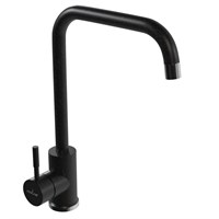 {{photo.Alt || photo.Description || 'Смеситель для кухни 35к MIXLINE МЛ-ГС12 (ML-GS12) (308) черный высок. излив'}}