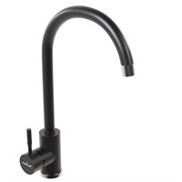 {{photo.Alt || photo.Description || 'Смеситель для кухни 35к MIXLINE МЛ-ГС15 (ML-GS15) (308) черный высок. излив'}}
