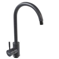 {{photo.Alt || photo.Description || 'Смеситель для кухни 35к MIXLINE МЛ-ГС15 (ML-GS15) (309) темно-серый высок. излив'}}