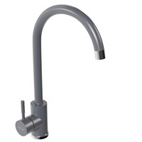 {{photo.Alt || photo.Description || 'Смеситель для кухни 35к MIXLINE МЛ-ГС15 (ML-GS15) (342) графит высок. излив'}}