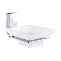 Мыльница настенная стекло HB8802 HAIBA 551053