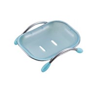 Мыльница настольная СИНЯЯ HB333-1 HAIBA 551052