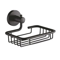 Мыльница настенная решетка ЧЕРНЫЙ  HB8702-1 HAIBA 550599