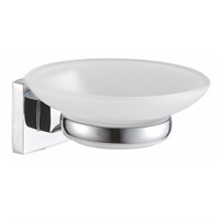 Мыльница настенная стекло HB8602 HAIBA 550583