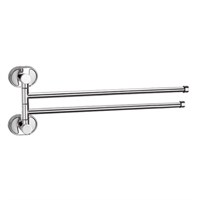 Полотенцедержатель 2-е рога  HB1912 HAIBA 550638