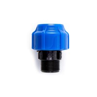 Муфта переход. ПЭ с нар. труб. резьбой 25х3/4'' (обж.)   SPEKTR 551258