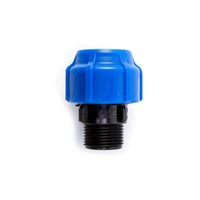 Муфта переход. ПЭ с нар. труб. резьбой 32х1/2'' (обж.)   SPEKTR 551260