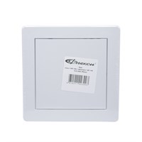 Люк ревизионный пластиковый 168*168 с фланцем 146*146 1515 АБС ФЛЕКС 551421