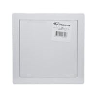 Люк ревизионный пластиковый 218*218 с фланцем 196*196 2020 АБС ФЛЕКС 551423