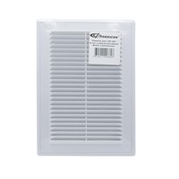 Решетка вентиляционная 180*250 ж/нак с рамкой разъемной ФЛЕКС строительная 551402