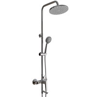 {{photo.Alt || photo.Description || 'Душевая система 35к MIXLINE МЛ2429(ML2429) излив лейка 3 позиции +лейка "Тропический душ" ХРОМ'}}