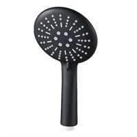 Лейка для душа HAIBA HB37-1 круглая, ЧЕРНАЯ 550882