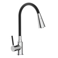 {{photo.Alt || photo.Description || 'Смеситель для кухни 35к F4044 FRAP (гибкий излив, 2х реж. аэратор, п/гайку, ЧЕРНЫЙ/ХРОМ, латунь)'}}